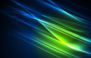 Vektör Kutup ışıkları kavramı arka plan