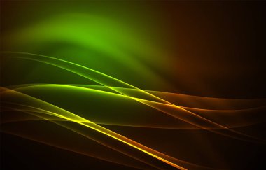 Vektör Kutup ışıkları kavramı arka plan