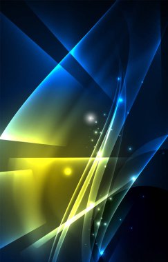 Vektör Kutup ışıkları kavramı arka plan