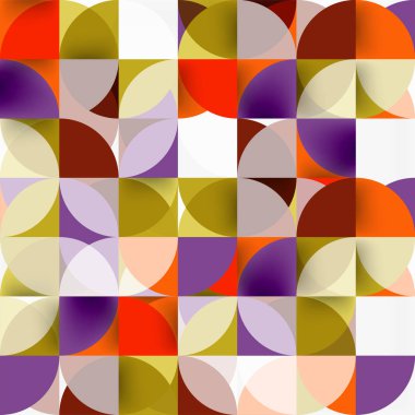 Modern geometrik arka plan daire