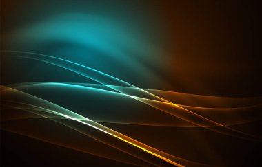 Vektör Kutup ışıkları kavramı arka plan