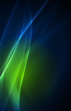 Vektör Kutup ışıkları kavramı arka plan