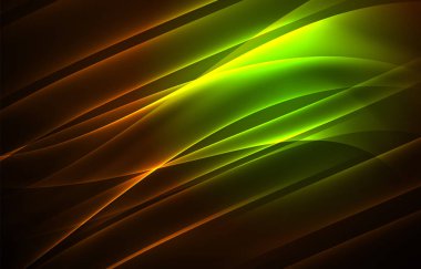 Vektör Kutup ışıkları kavramı arka plan