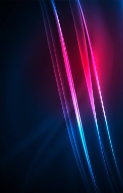 Vektör Kutup ışıkları kavramı arka plan