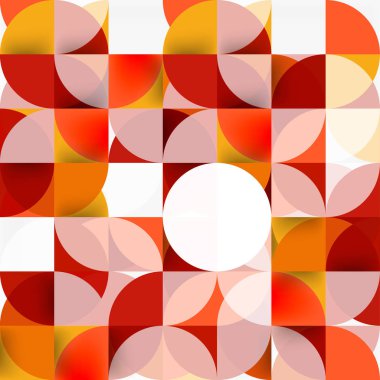 Modern geometrik arka plan daire