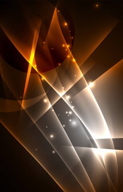 Vektör Kutup ışıkları kavramı arka plan