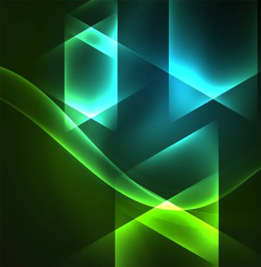 Parlayan geometrik şekiller