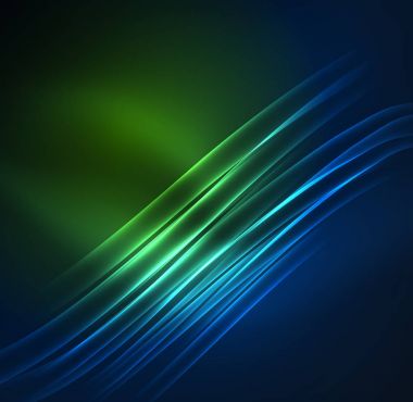 parlayan futuristik çizgiler