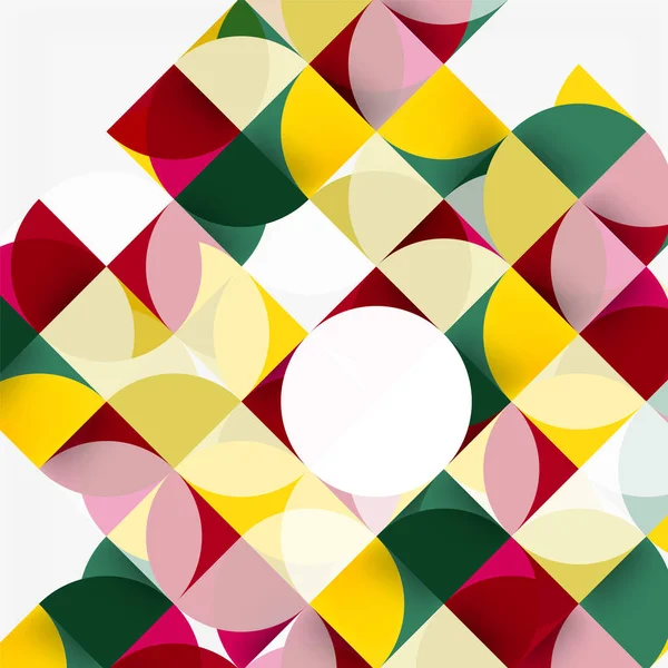 Modern geometrik arka plan daire