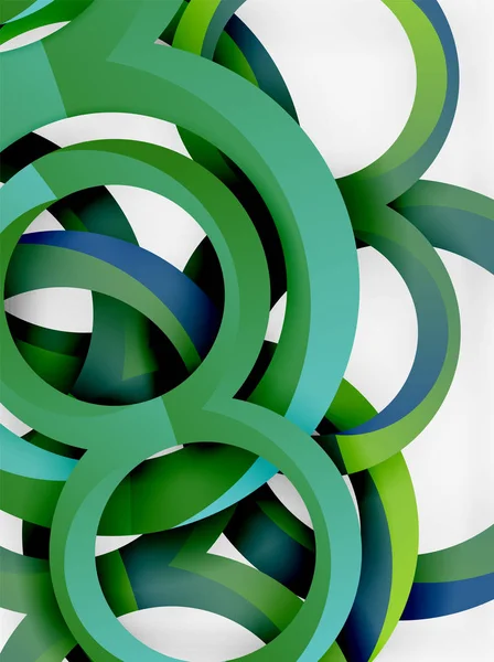 Vektör 3d yüzük tasarım arka plan