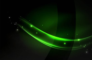 Parlayan dalga vektör, duman