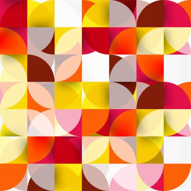 Modern geometrik arka plan daire