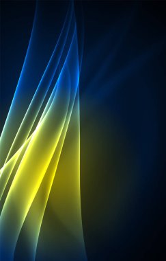 Vektör Kutup ışıkları kavramı arka plan