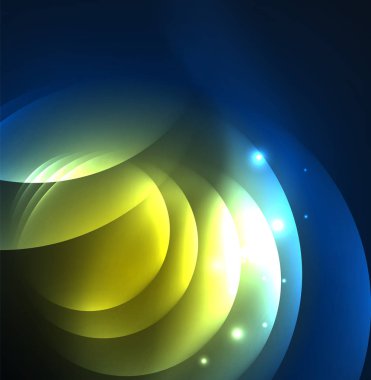 Parlayan geometrik şekiller