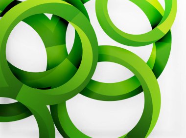 Vektör 3d yüzük tasarım arka plan