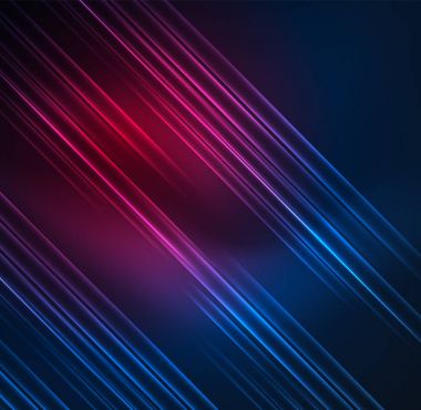 parlayan futuristik çizgiler