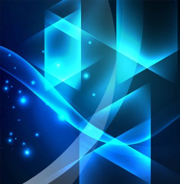 Parlayan geometrik şekiller