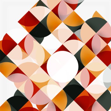 Modern geometrik arka plan daire