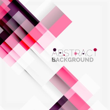 Soyut engeller şablon tasarım arka plan, beyaz, basit geometrik şekiller düz çizgiler ve dikdörtgenler