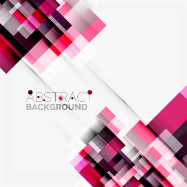 Soyut engeller şablon tasarım arka plan, beyaz, basit geometrik şekiller düz çizgiler ve dikdörtgenler