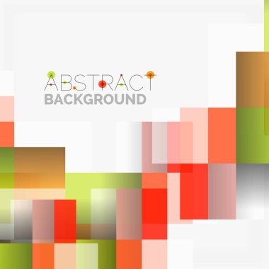 Soyut engeller şablon tasarım arka plan, beyaz, basit geometrik şekiller düz çizgiler ve dikdörtgenler