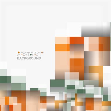 Soyut engeller şablon tasarım arka plan, beyaz, basit geometrik şekiller düz çizgiler ve dikdörtgenler