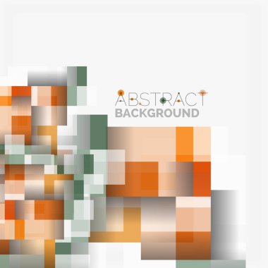 Soyut engeller şablon tasarım arka plan, beyaz, basit geometrik şekiller düz çizgiler ve dikdörtgenler