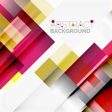 Soyut engeller şablon tasarım arka plan, beyaz, basit geometrik şekiller düz çizgiler ve dikdörtgenler