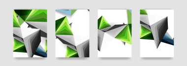 En az vektör arka plan küme kapsıyor