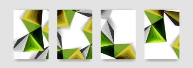 En az vektör arka plan küme kapsıyor