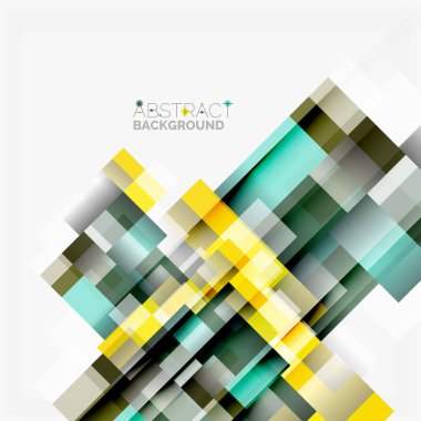 Soyut engeller şablon tasarım arka plan, beyaz, basit geometrik şekiller düz çizgiler ve dikdörtgenler