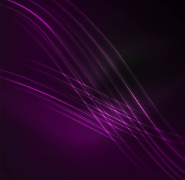 parlayan futuristik çizgiler