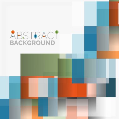 Soyut engeller şablon tasarım arka plan, beyaz, basit geometrik şekiller düz çizgiler ve dikdörtgenler