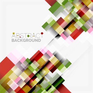 Soyut engeller şablon tasarım arka plan, beyaz, basit geometrik şekiller düz çizgiler ve dikdörtgenler