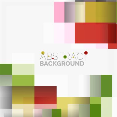 Soyut engeller şablon tasarım arka plan, beyaz, basit geometrik şekiller düz çizgiler ve dikdörtgenler