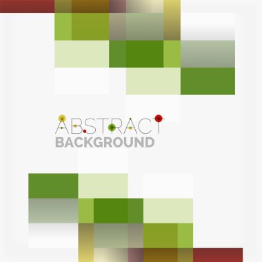 Soyut engeller şablon tasarım arka plan, beyaz, basit geometrik şekiller düz çizgiler ve dikdörtgenler