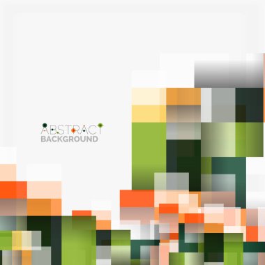 Soyut engeller şablon tasarım arka plan, beyaz, basit geometrik şekiller düz çizgiler ve dikdörtgenler