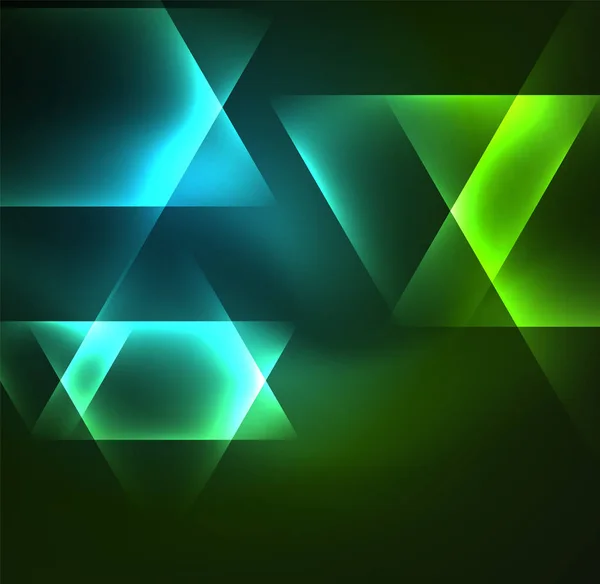Formes géométriques éclatantes — Image vectorielle