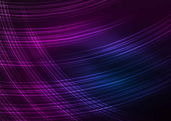 parlayan futuristik çizgiler