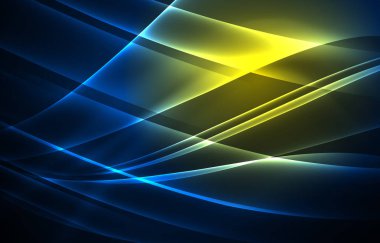 Vektör Kutup ışıkları kavramı arka plan