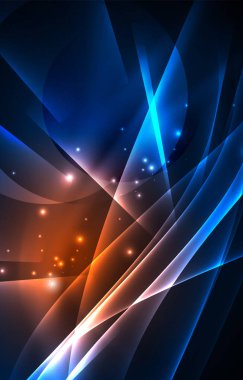 Vektör Kutup ışıkları kavramı arka plan