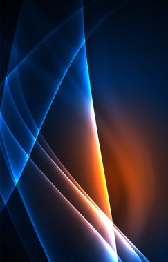 Vektör Kutup ışıkları kavramı arka plan