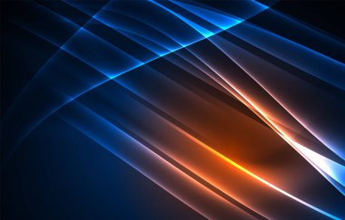 Vektör Kutup ışıkları kavramı arka plan