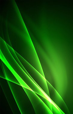 Vektör Kutup ışıkları kavramı arka plan