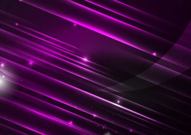 parlayan futuristik çizgiler