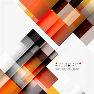 Soyut engeller şablon tasarım arka plan, beyaz, basit geometrik şekiller düz çizgiler ve dikdörtgenler