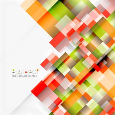 Soyut engeller şablon tasarım arka plan, beyaz, basit geometrik şekiller düz çizgiler ve dikdörtgenler