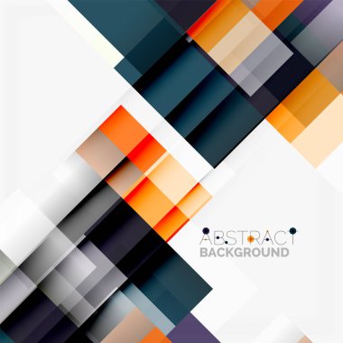 Soyut engeller şablon tasarım arka plan, beyaz, basit geometrik şekiller düz çizgiler ve dikdörtgenler