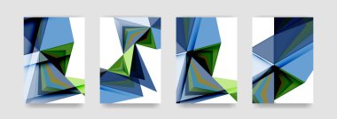 En az vektör arka plan küme kapsıyor