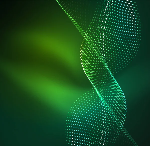 Vektör dalga parçacıklar arka plan